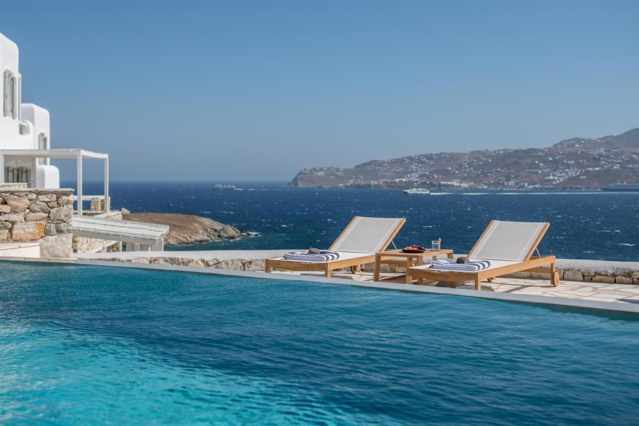 Mykonos Esti Luxury Villas Agios Ioannis Diakoftis Luaran gambar